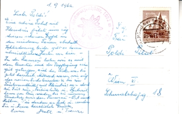 Hochwurzen - A 1962 95 001 ●